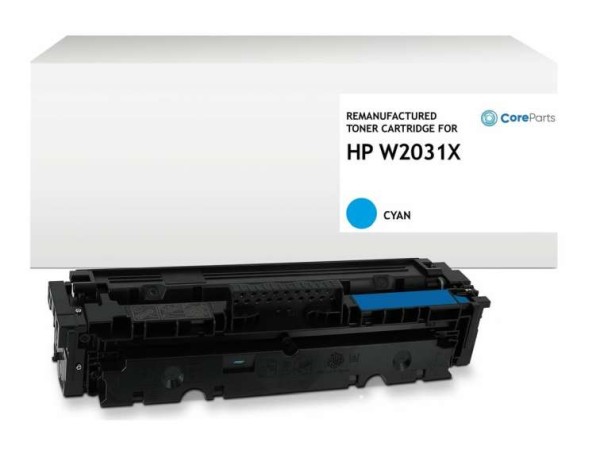 COREPARTS Lasertoner for HP Cyan QI-W2031X