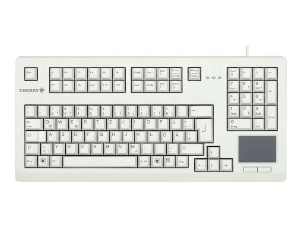 CHERRY G80-11900LUMEU-0 Tastatur USB hellgrau 19Zoll (US) G80-11900LUMEU-0