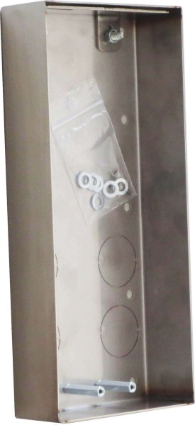 WANTEC MONOLITH C Aufputzkasten 100x220x37mm Edelstahl 4103