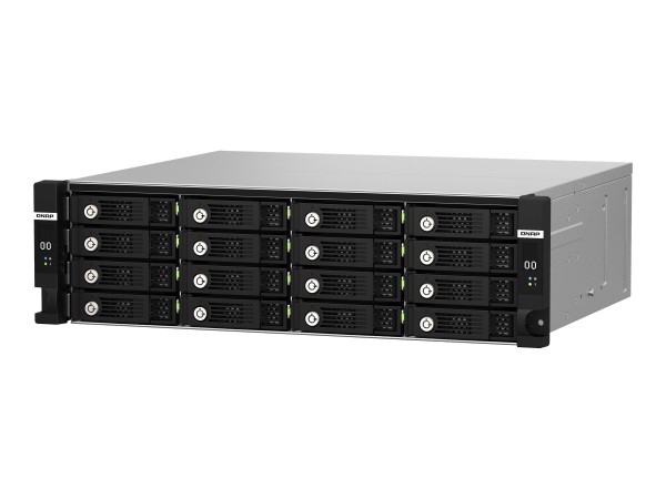 QNAP TL-R1620Sdc 16-bay 3U rackmount SAS 12Gbps JBOD expansion enclosure wi TL-R1620SDC