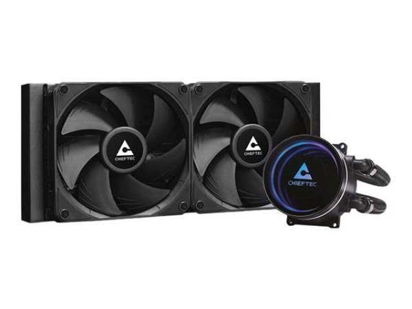 CHIEFTEC Cooler Wasserkühlung Iceberg 240 DARK multi Cooler CLC-240-BLK