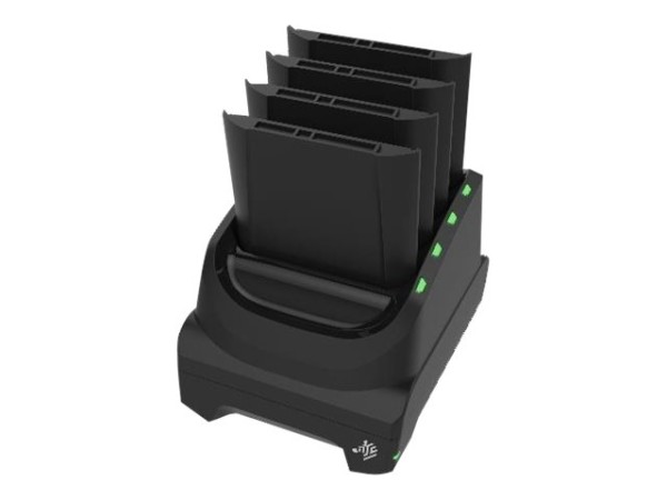 ZEBRA 4-SLOT BATTERY CHARGER, CHARGES FOUR SPARE BATTERIES (SAC-TC51-4SCHG1 SAC-TC51-4SCHG1-01
