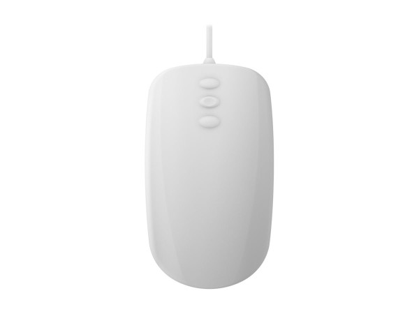 CHERRY Active Key AK-PMH3 Medical Mouse 3-Button Scroll AK-PMH3OB-US-W