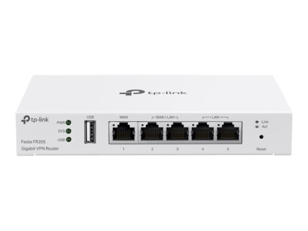TP-LINK WL-Router Festa FR205 Gigabit VPN-Router FESTA FR205