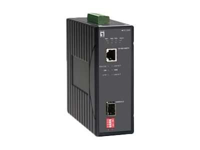 LEVEL ONE INDUSTRIAL MEDIA CONVERTER IEC-2000