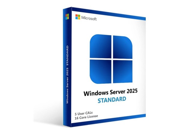 DELL DELL Microsoft 5 pack of Windows Server 2025/2022 USER CALs Standard or Datacenter
