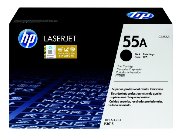 HP 55A Schwarz LaserJet Tonerpatrone (CE255A) CE255A