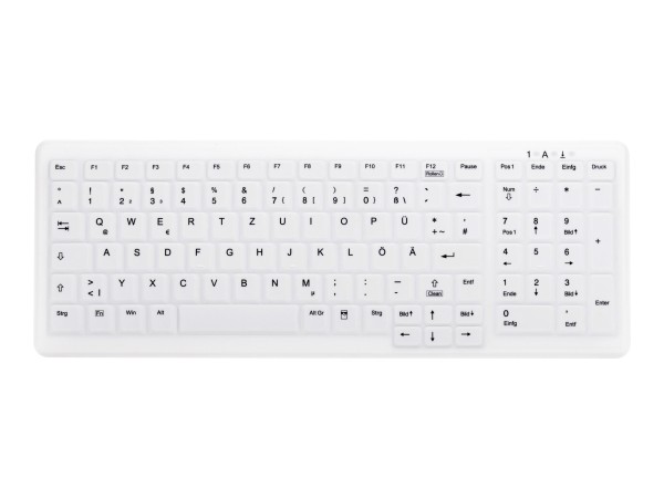 CHERRY CHERRY ACTIVE KEY TAS AK-C7000F-FU1-W/GE DE-Layout weiß