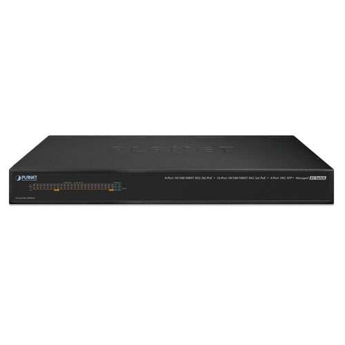 PLANET TECHNOLOGY Managed AV Switch, 450W PoE AVS-4210-24HP4X