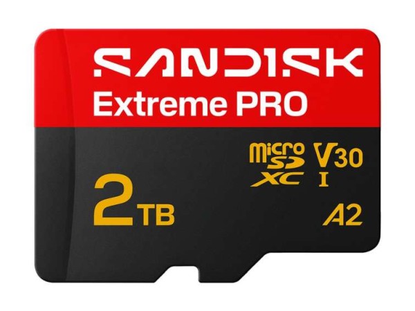 SANDISK CARD Extreme PRO microsdxc 2TB SDSQXCD-2T00-GN6MA