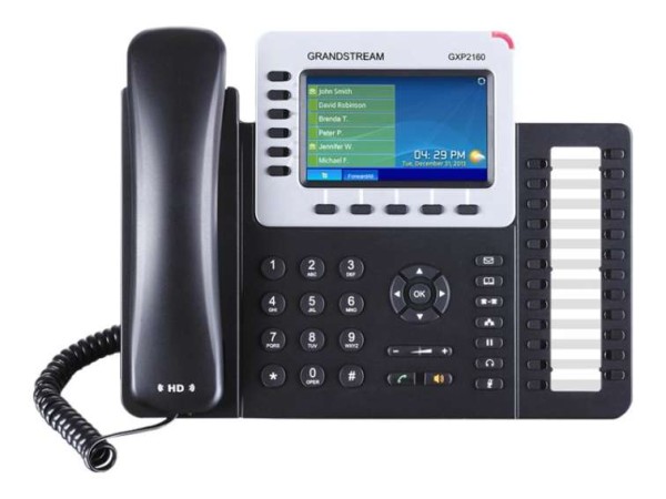 GRANDSTREAM GXP-2160 SIP-Telefon HD Audio, GXP2160