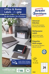 AVERY Zweckform Universal-Etiketten Home Office, 70 x 41 mm