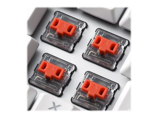 SHARKOON SHARKOON PureWriter DE-Layout, Kailh Low Profile Choc Red