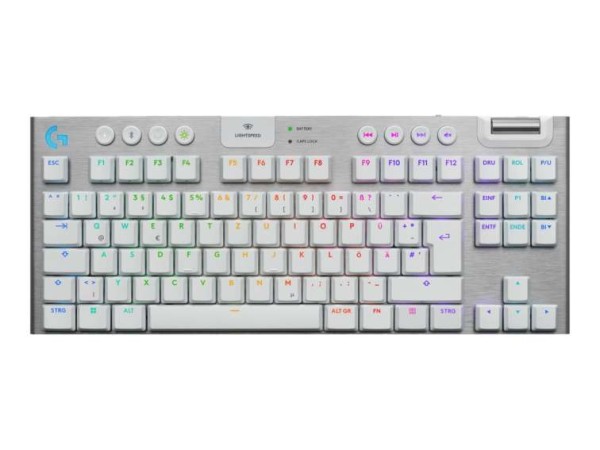 LOGITECH G915 X LIGHTSPEED TKL Wireless Gaming Keyboard White (DE) 920-012733