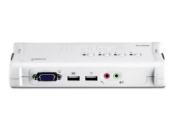 TRENDNET TRENDNET Umschalter KVM 4-port Kit Audio