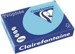 Clairalfa Universal-Papier Trophée, A4, 160 g/qm, blau