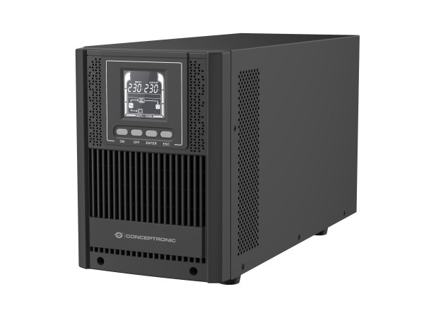 CONCEPTRONIC ZEUS USV 2000VA 1800W Online UPS,IEC EPO Port ZEUS52E2K
