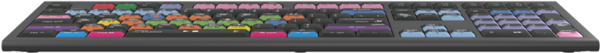 LOGIC-KEYBOARD LOGIC-KEYBOARD LKB-FLS-A2M-DE Tastatur USB QWERTZ Deutsch Schwarz