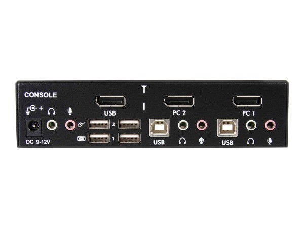 STARTECH.COM 2 Port DisplayPort USB KVM Switch - DisplayPort KVM Umschalter SV231DPUA