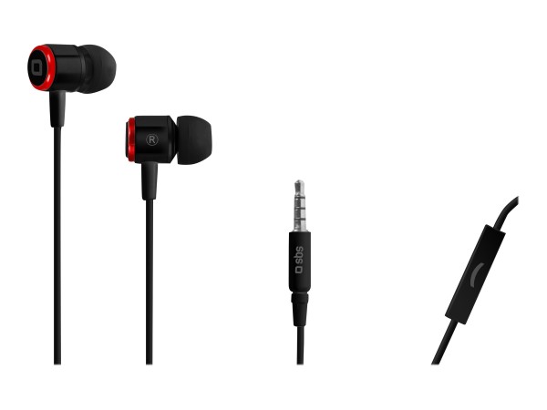 SBS SBS Mix 40 In-Ear 3,5mm schwarz