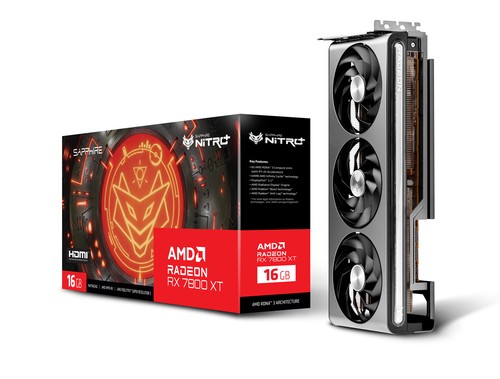 SAPPHIRE AMD Radeon RX 7800 XT Nitro+ OC 16GB 11330-01-20G