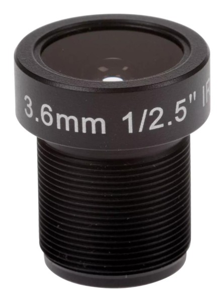 AXIS ACC LENS M12 3.6MM F2.0 10PCS