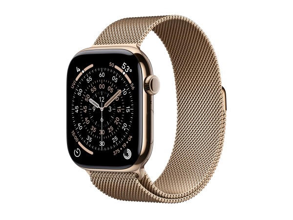APPLE APPLE Watch S11 Titan Gold Cellular 46mm (Milanaise Armband gold) M/L