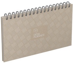 LECAS Agenda DESK PLANNER, perpétuel, 240 x 140 mm