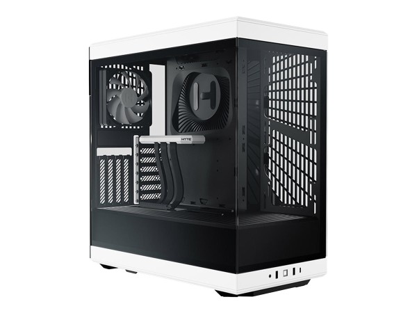 HYTE Y40 White ATX MidiTower Gaming Gehäuse weiß/schwarz, Seitenfenster CS-HYTE-Y40-BW