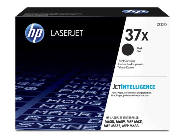 HP 37X Schwarz LaserJet Tonerpatrone (CF237X) CF237X