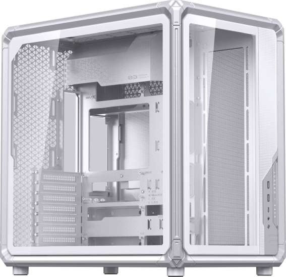 JONSBO X400 PC-Gehäuse, Midi Tower, ATX, Tempered Glass - weiß X400 WHITE