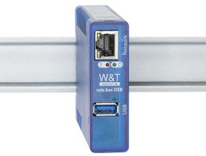 W&T Edge Computer rule.box Digital 2x In, 2x Out, Node-RED