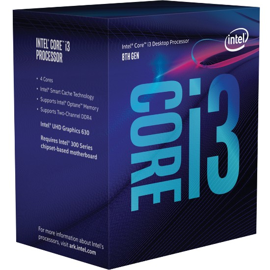 INTEL Core i3-8100 S1151-2 Tray CM8068403377308