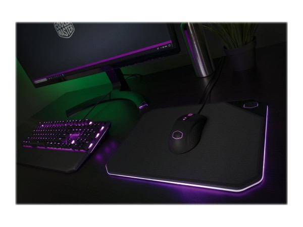 COOLERMASTER Mauspad CoolerMaster MP860 Dual Sided RGB Gaming Mousepad MPA-MP860-OSA-N1