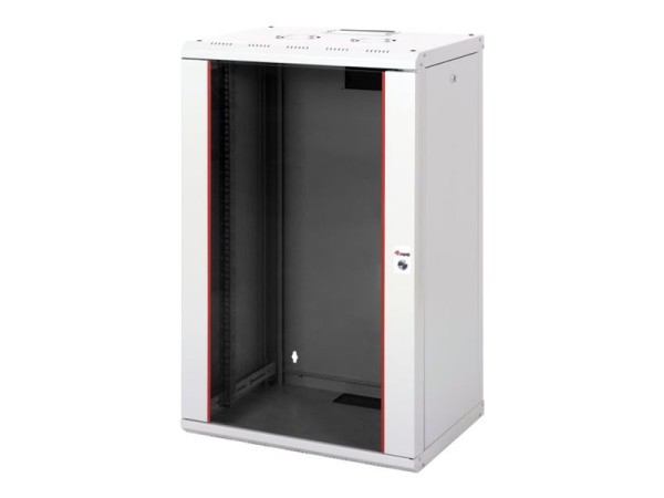 EQUIP EQUIP Netzwerkschrank 19"  20U 600x450mm Glastür  grau