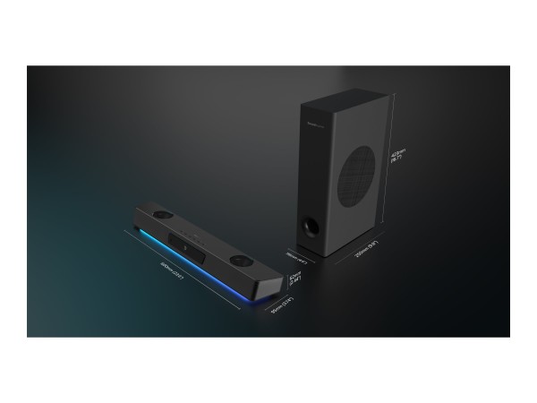 CREATIVE LABS CREATIVE LABS Audio-System Sound BlasterX Katana V2X Bluetooth