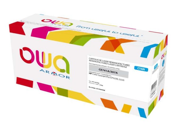 OWA Cyan wiederaufbereitet Tonerpatrone K15584OW