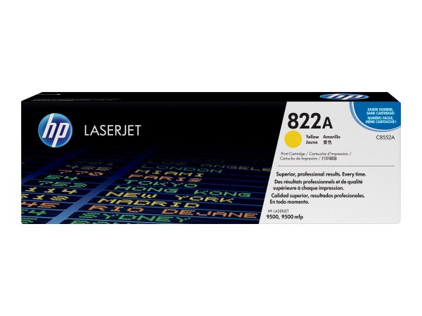 HP HP 822A Gelb LaserJet Tonerpatrone (C8552A)