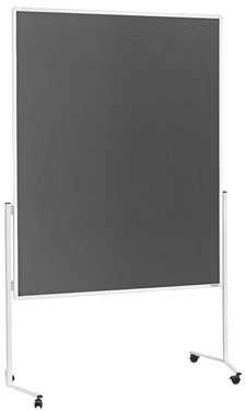 magnetoplan Moderationstafel, (B)1.200 x (H)1.500 mm, grau