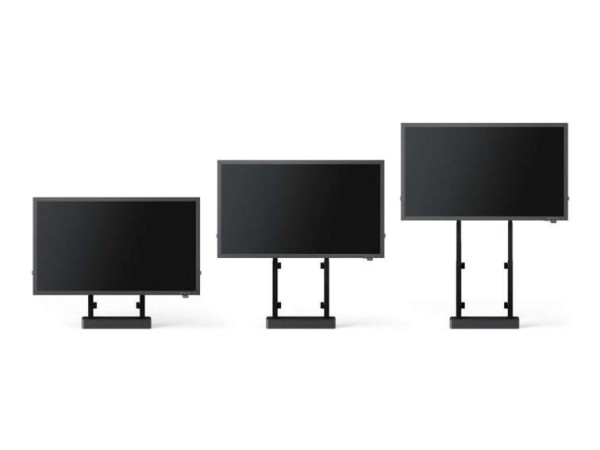 VOGELS RISE 2005 Boden-Wand-Lösung mit motorisiertem Display-Lift - weiß 98 7320051