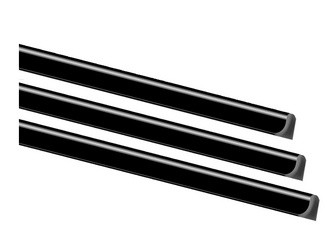 EXACOMPTA Klemmschiene Serodo, schwarz, Füllhöhe: 15 mm