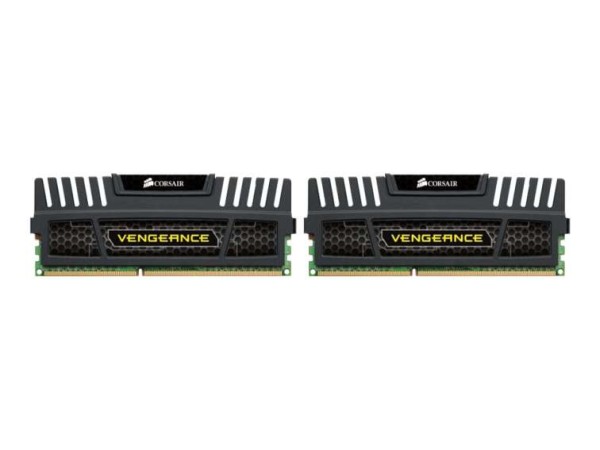 DDR3-RAM 16GB Kit (2x8GB) PC3-12800 CL9 CORSAIR Vengeance CMZ16GX3M2A1600C9