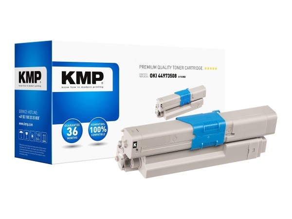 KMP KMP O T49BX Schwarz Tonerpatrone