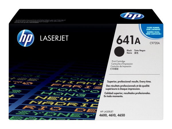 HP 641A Schwarz LaserJet Tonerpatrone (C9720A) C9720A