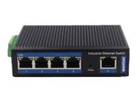 WANTEC WANTEC Industrial PoE Ethernet Switch für Hutschiene 5 Port