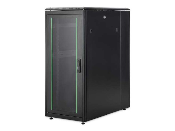 DIGITUS Serverschrank 26HE Unique 1342x600x1000mm Glasfront DN-31301-B