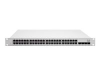 CISCO MERAKI CISCO MERAKI Cloud Managed MS225-48FP - Switch - verwaltet - 48 x 10/100/1000 (PoE+) + 4 x 10 Gigabi