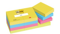 Post-it Haftnotizen Notes, 76 x 76 mm, Energetic Collection