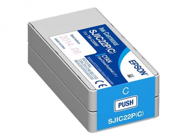 EPSON SJIC36P-K INK CARTRIDGE C6000 C13T44C140