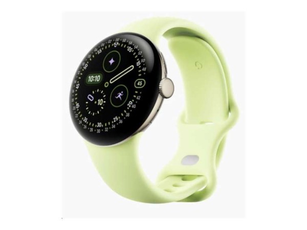 GOOGLE Pixel Watch 4 LTE 41mm Champagne Gold / Lemongrass GA10834-EU